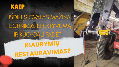 Kaip išdilęs ovalas mažina technikos efektyvumą